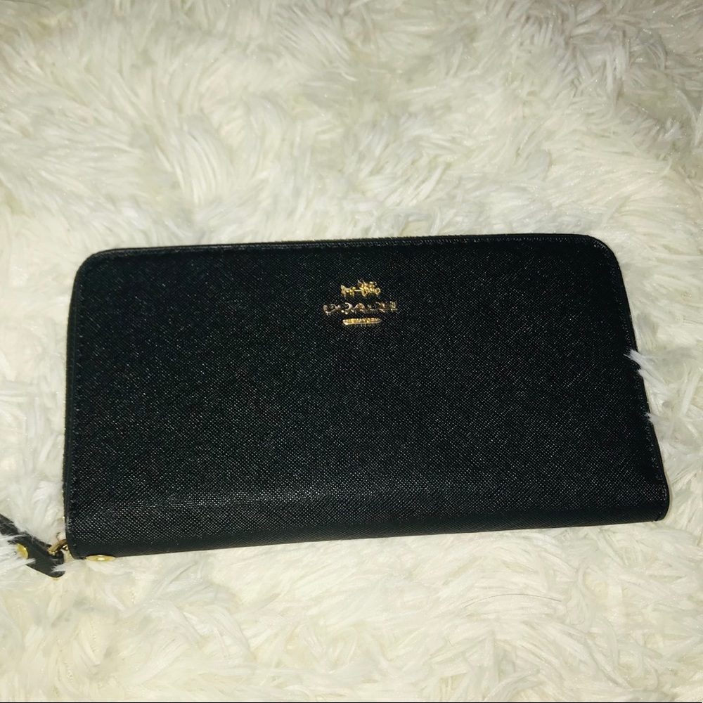 Black Wallet Coach